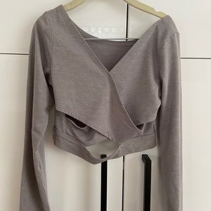Ballet wrap top